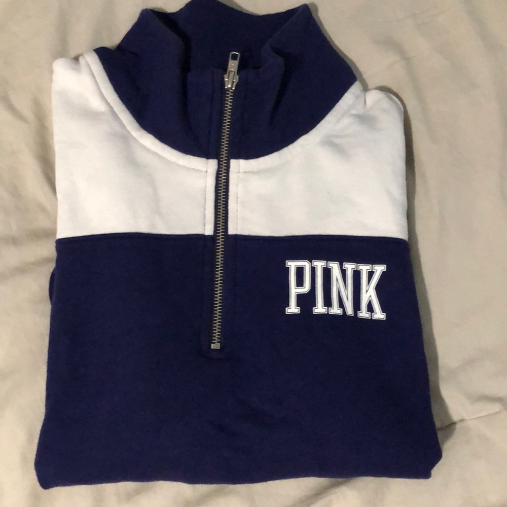 PINK Victoria’s Secret quarter zip sweatshirt